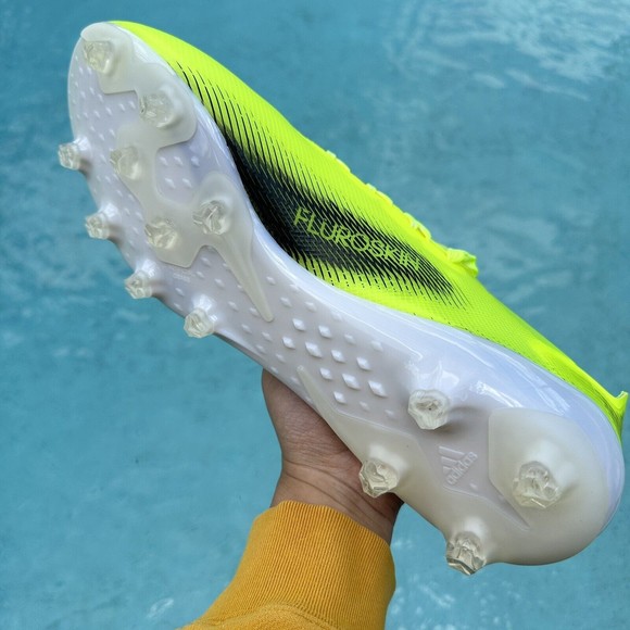 MEN\'S Adidas X Ghosted.1 AG Solar Yellow Soccer Cleats Shoes FY0957 main image 5